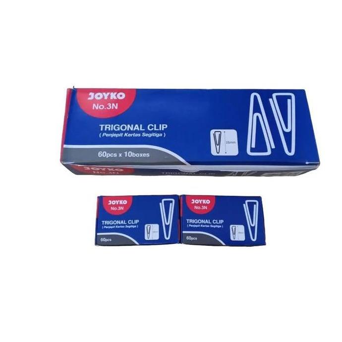 Joyko Trigonal Clip No. 3N Box Besar