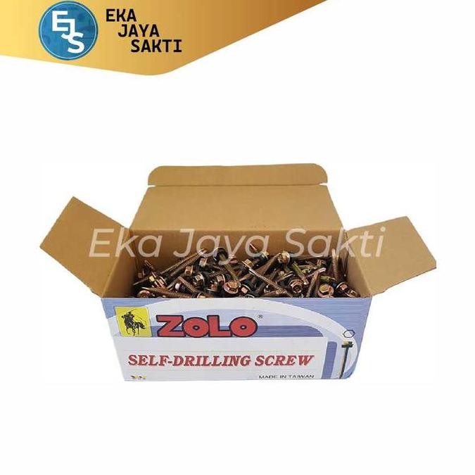 Baut roofing ZOLO / sekrup baja ringan