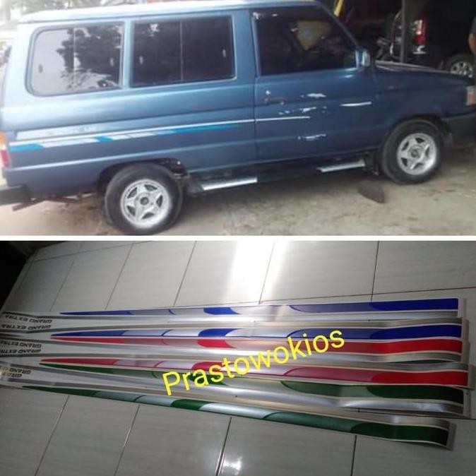 TERMURAH - sticker striping stiker Lis body kijang grand Gran 18