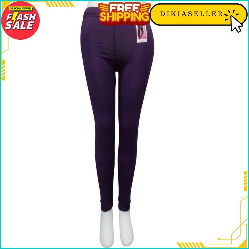 Celana Leging Dewasa Panjang Merek Guojisan Bahan Katun Spandek Impor Uk Std - Jumbo Terlaris