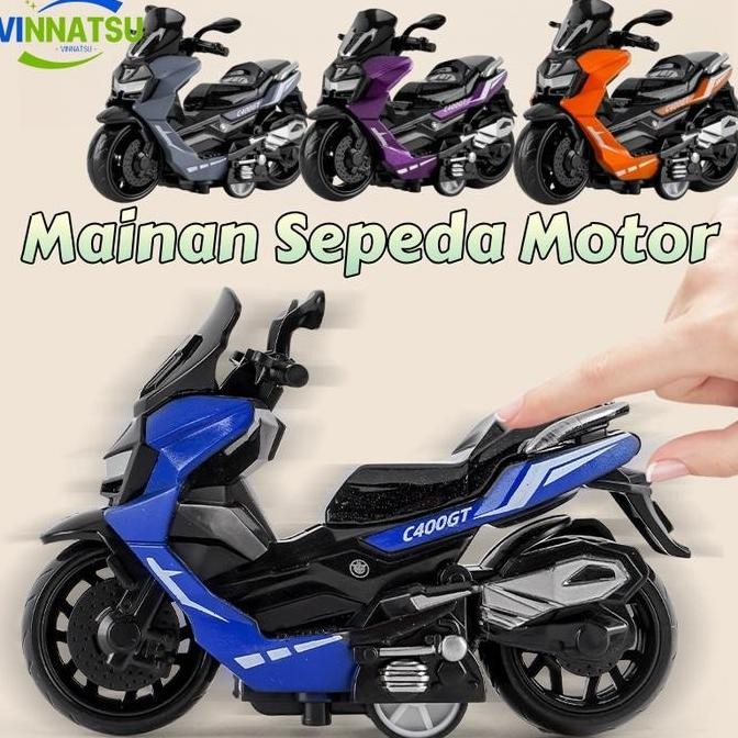 Mainan Model Sepeda Motor Mainan Sepeda Motor Mainan Anak Motor Simulasi Miniatur Model Sepeda Motor