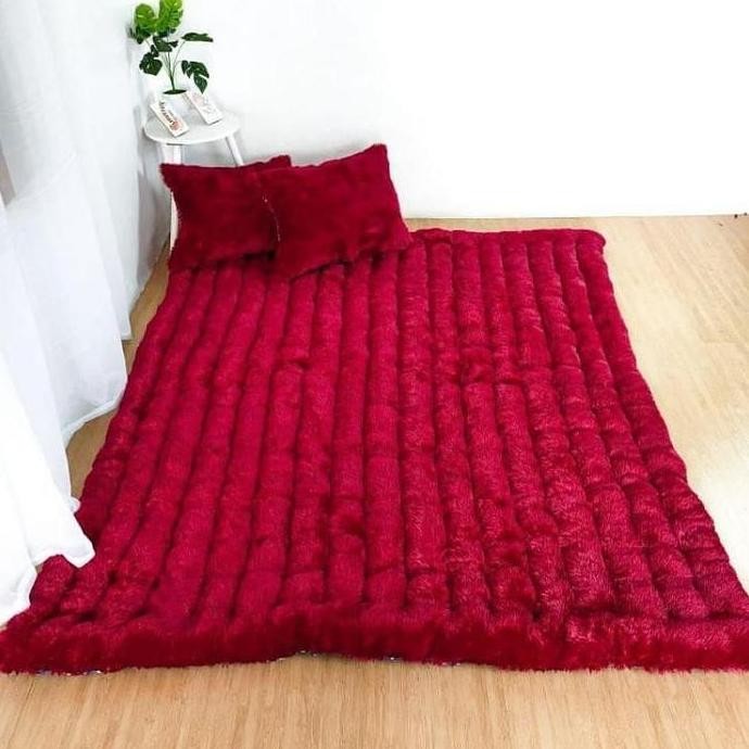 Kasur lantai gender rasfur/ Kasur gender cimol/ Kasur gender tebal murah/ Bonus bantal