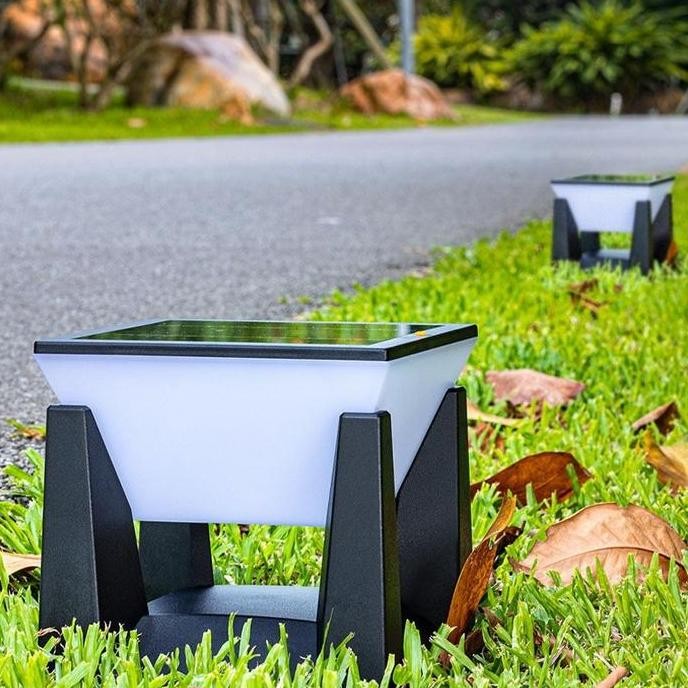 - Lampu Taman Tenaga Surya Lampu Solar Pagar Taman Model Minimalis Lampu Pagar Tenaga Surya Light Le