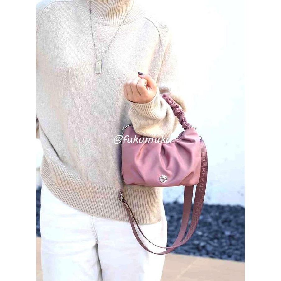 Tas Selempang Mj Tulip Wanita Mini Nylon / Sling Bag Wanita Korea Kekinian