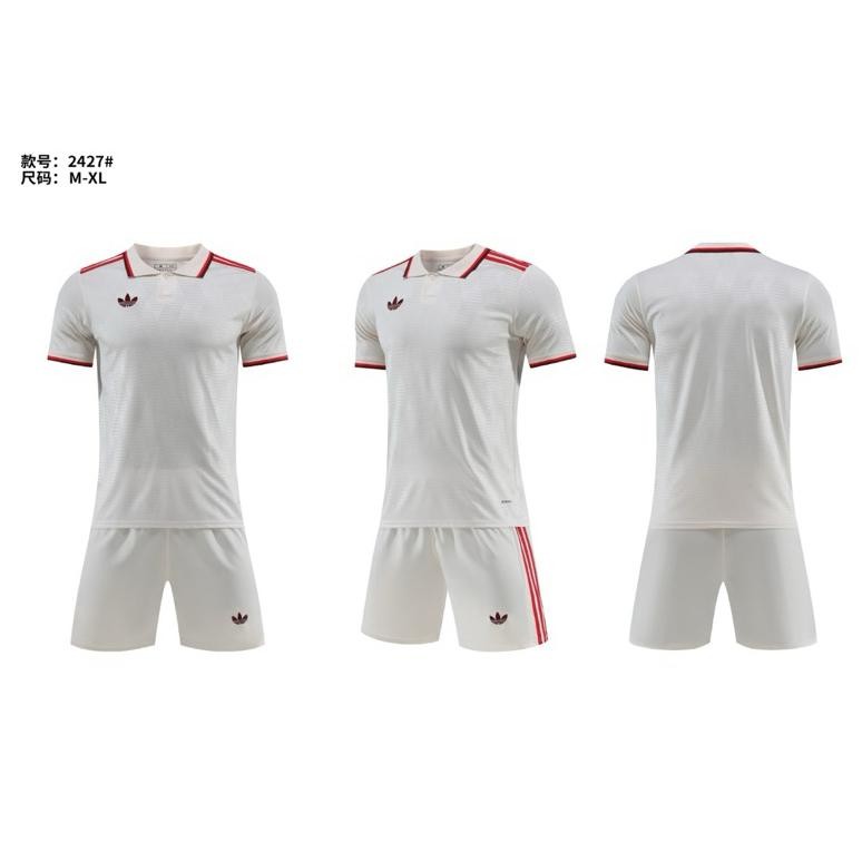 (Terbaru) SETELAN JERSEY FUTSAL KERAH WANGKY KANCING SATU BUNGA NEW 2025 SIZE M-XXL / BAJU FUTSAL IM