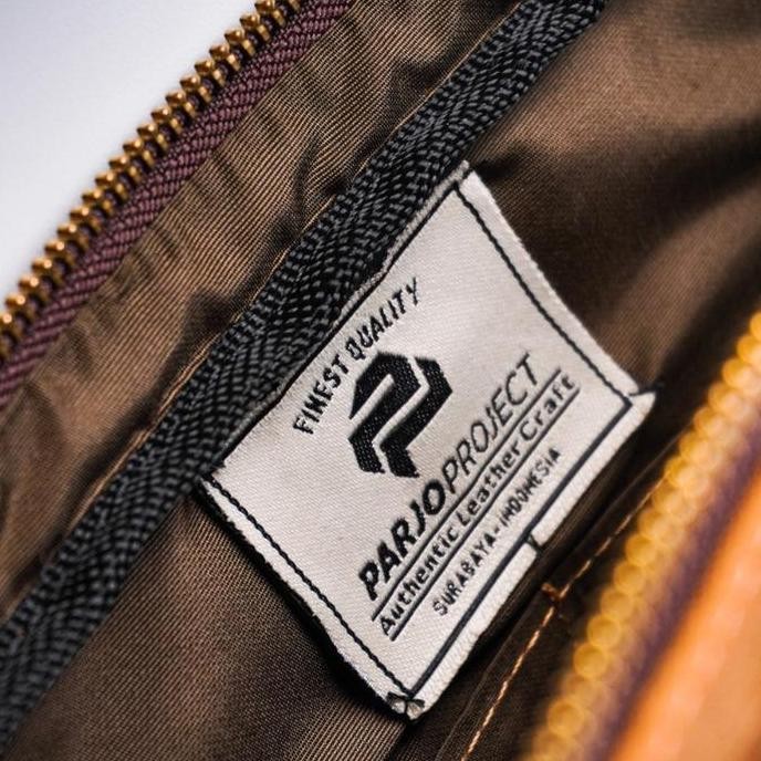 Postman Bag Kulit Sapi Asli Briefcase Crazyhorse - Havana Edition