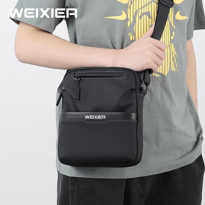 Weixier D248 Tas Selempang Pria Sling Bag Anti Air