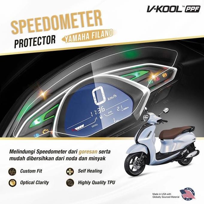 V-KOOL PPF Speedometer Yamaha Filano