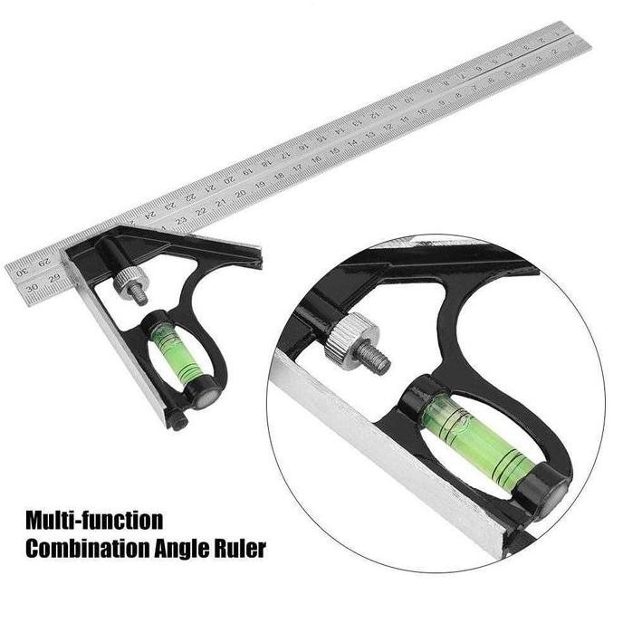 

Penggaris Siku L Waterpass Adjustable Angle Square Ruler Sudut Presisi Allshop