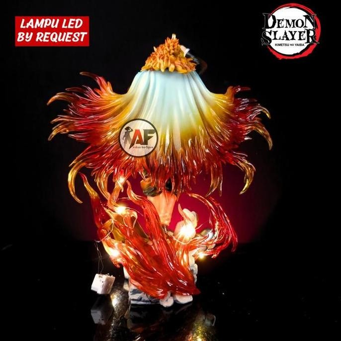 Statue Action Figure Demon Slayer Rengoku Kyojuro Standing Neijuan Studio Design Recast