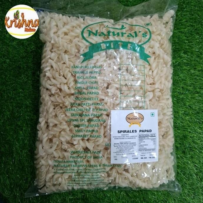 

((((()paling dicari] Natural's Spirales Papad 1kg