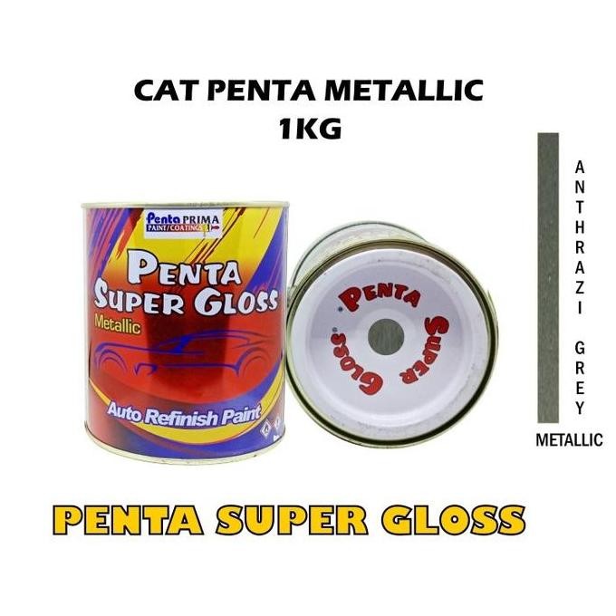 *:*:*:*:*] PENTA ANTHRAZIT GREY 1 Kg - cat penta abu abu - cat mobil abu abu -cat  penta grey - cat 