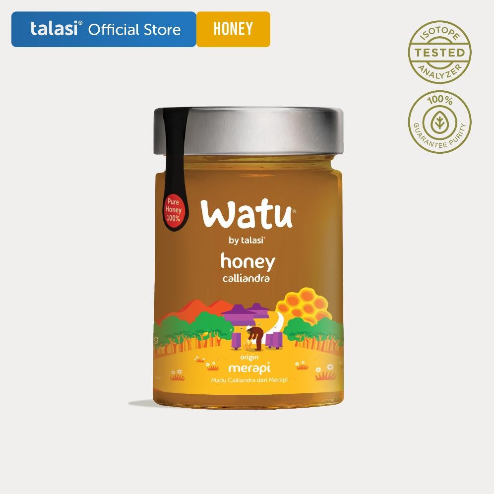 

(Terbaru) Origin Merapi Calliandra 400gr, Talasi Watu Honey - Madu Murni (Terlaris)