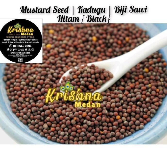 

(:(:(:(] Black Mustard Seed | Kadugu | Biji Sawi Hitam(Black)