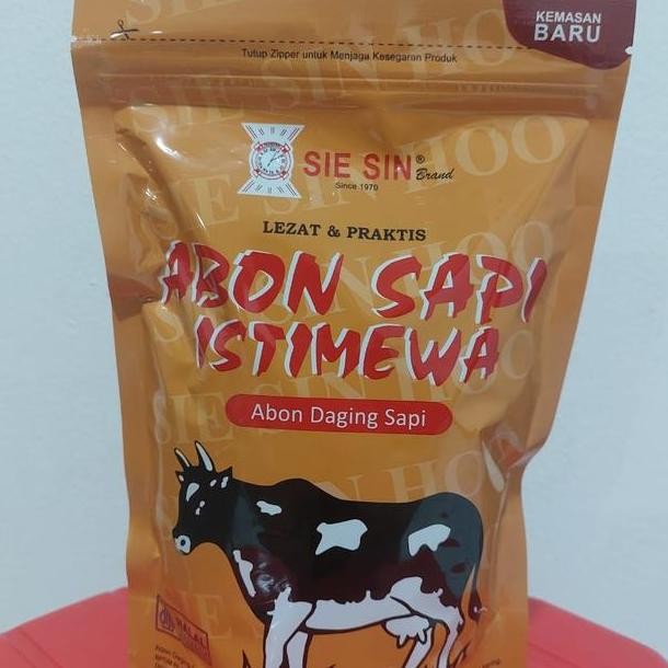 

Abon Sapi Istimewa Sie Sin 250Gr