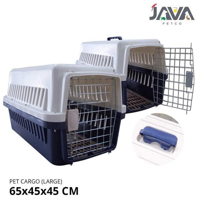 Pet Cargo Extra Large EXTRA JUMBO 65x45x45 - Pet Cargo Kucing/Kelinci