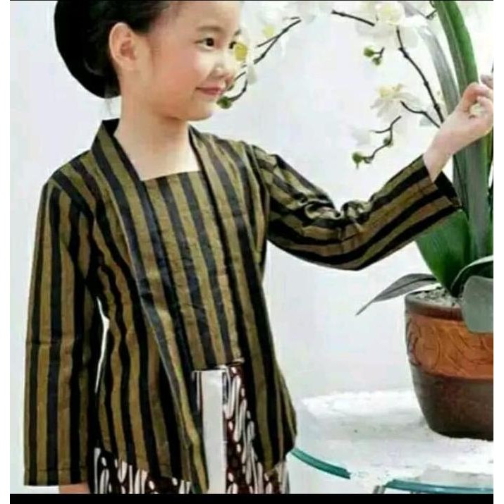 BAJU KEBAYA LURIK ANAK PEREMPUAN | BAJU SURJAN LURIK ANAK PRIA | PAKAIAN NASIONAL ANAK LAKI / PRIA /