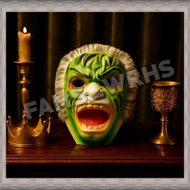Terbaik Topeng Hanoman Hijau Spons Topeng Hulk Topeng Anoman Topeng Anak PFP-67
