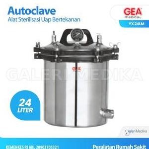 Autoclave GEA YX-24 LM  Autoclave 24 Liter - Tanpa Timer CO