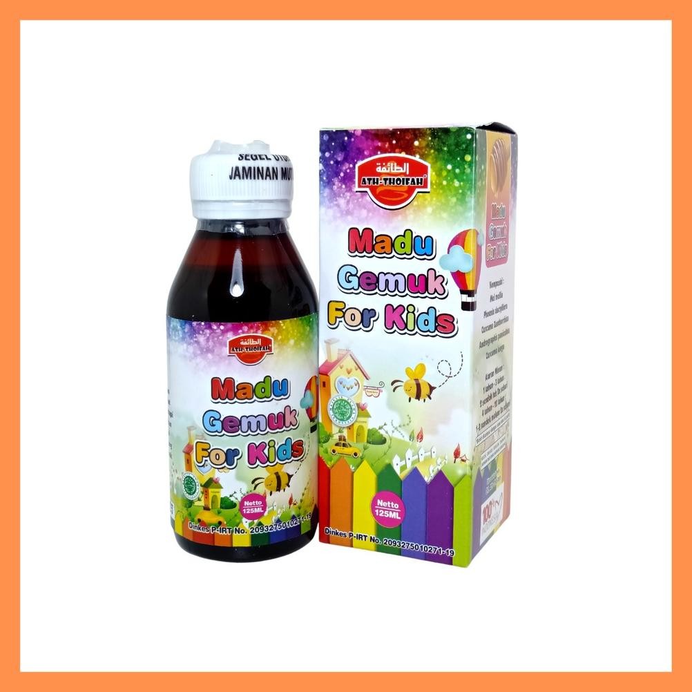 

(Terbaru) Madu Gemuk For Kid / Madu Gemuk Anak / Madu Nafsu Makan Anak Ath-thoifah125ml (Terlaris)