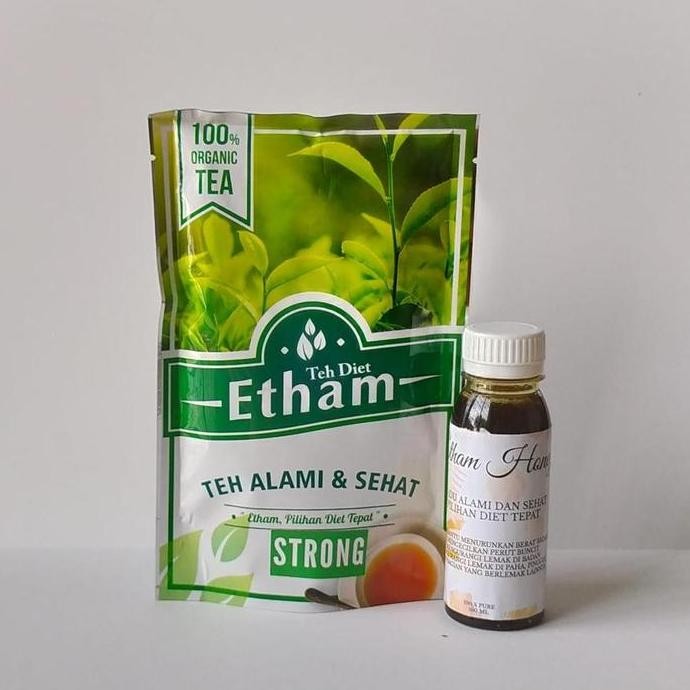 

welcome to tahuan jaya PAKET DIET TEH ETHAM STRONG DAN MADU ETHAM HONEY - MS83