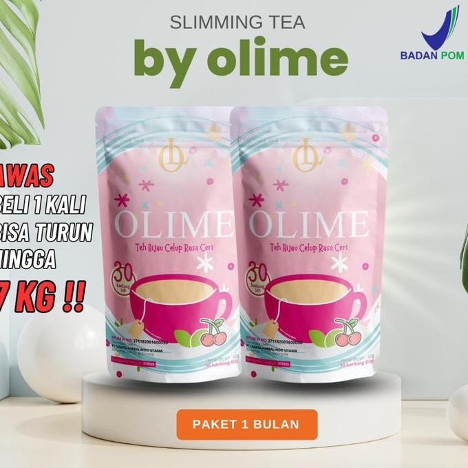 

welcome to tahuan jaya Olime Teh Pelangsing Herbal Paket 2 Slimming Tea