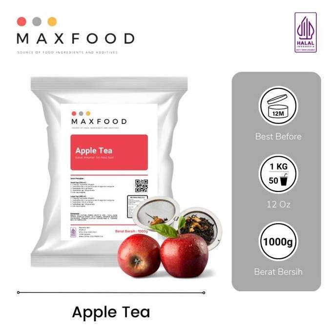

welcome to tahuan jaya Apple Tea/ Teh Apel/ Bubuk Minuman Apple Tea/ Apple Tea Powder 1 KG