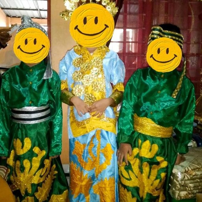 Set Baju bodo anak laki laki adat bugis / adat bugis makassar