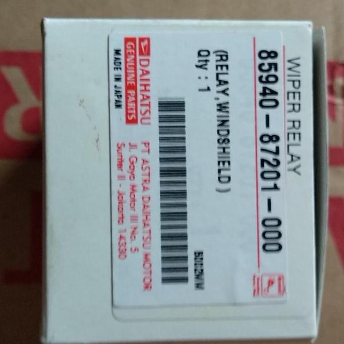 Relay wiper control Taft GT Feroza original