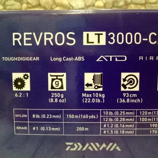 Reel Daiwa Revros LT 3000 CXH