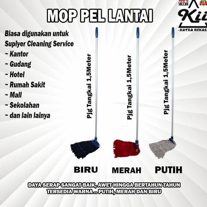 TERMURAH - Alat Pel Lantai Set - Super Mop Pel Lantai - Pel Mop Kualitas Terbaik