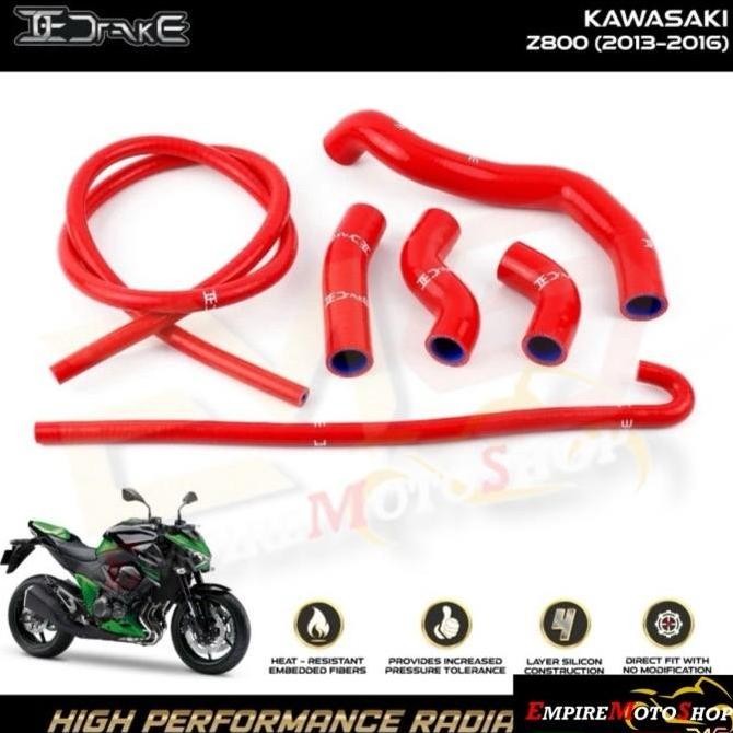 Bagus Drake Selang Radiator Z800 Z 800 2013 - 2016 Hose Racing