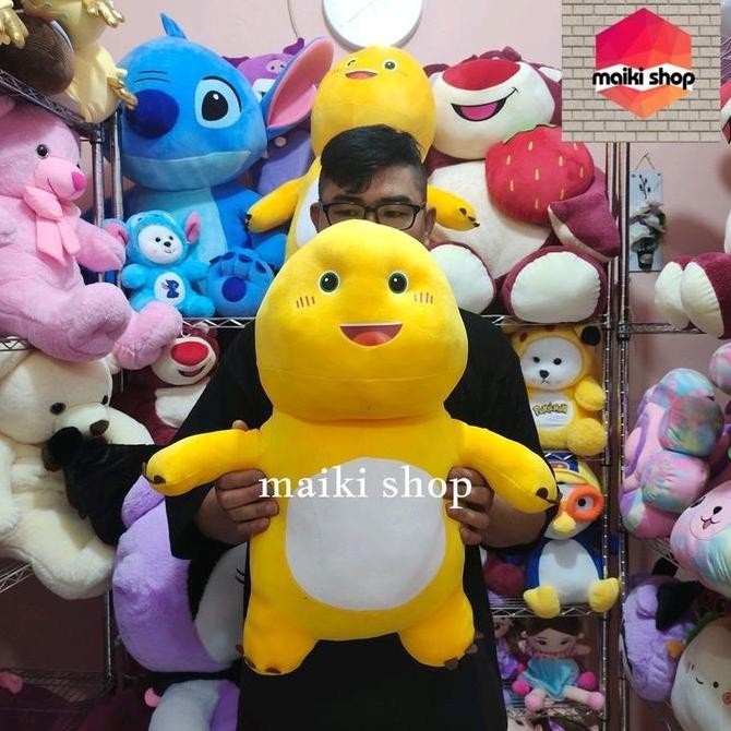 TERLARIS - Boneka Dino Kuning Naloong Super Cute