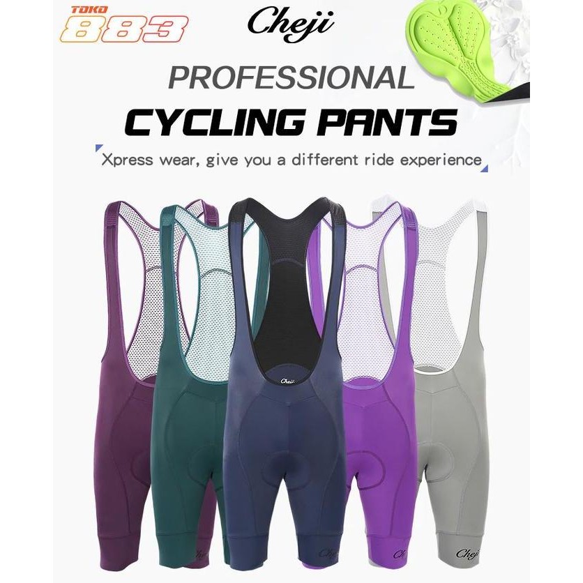 Celana Sepeda BIB Premium Cheji - Cycling Pant BIB Cheji CJ1135 Luoya