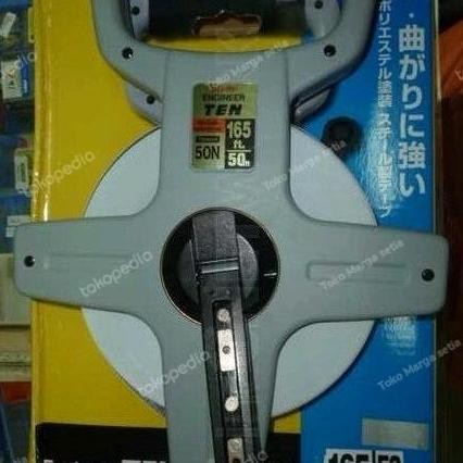 Jual Meteran Baja Tajima 50 Meter / Meteran Roll Baja Tajima 50 Meter Industrial