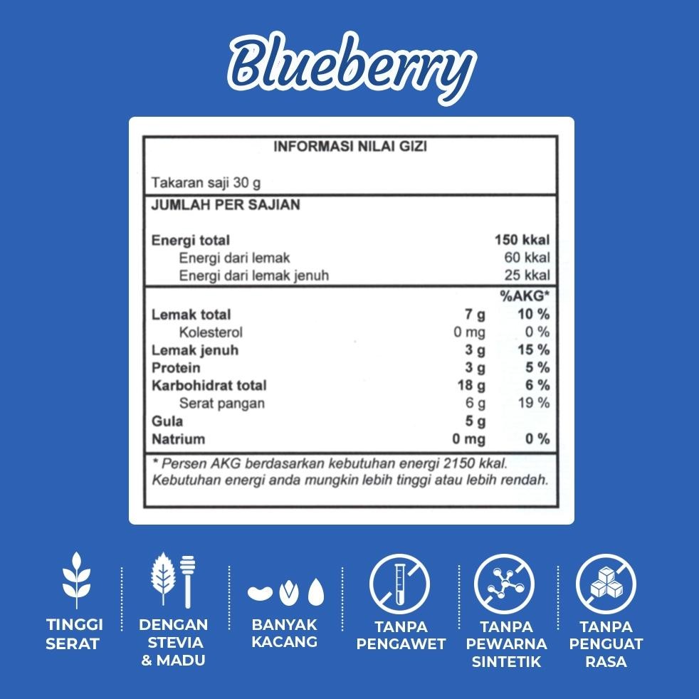 

Grainnola-Granola Timur Tengah 500 Gram - Granola Sereal Sarapan Oatmeal Cemilann Diet