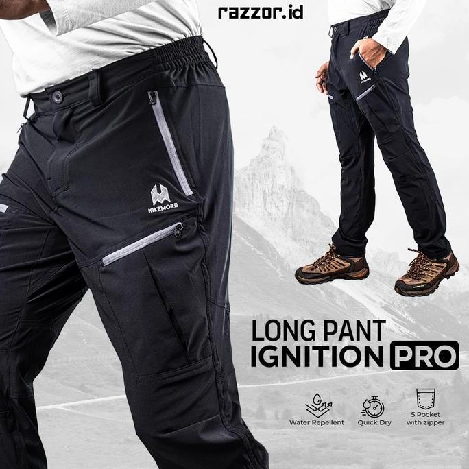Celana Panjang Outdoor Gunung Hiking Pria Razzor Ignition Original