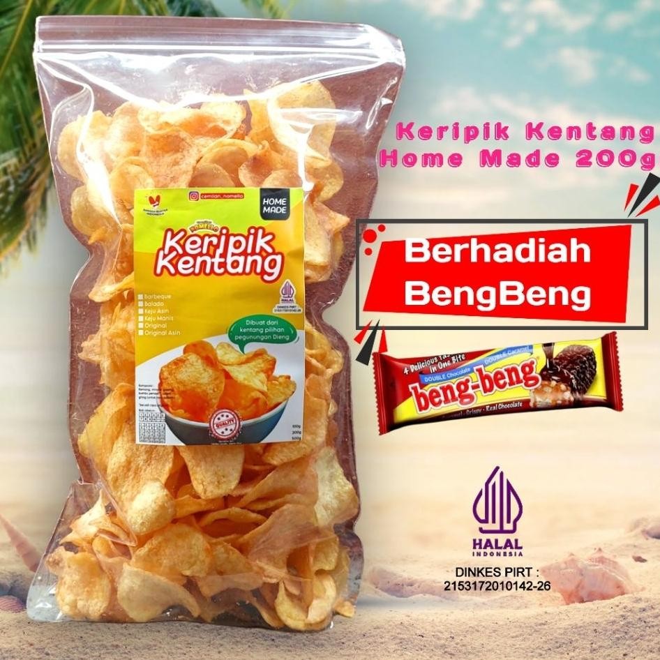 

Keripik Kentang Home Made 200Gr