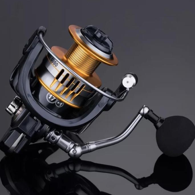REEL SPINNING 17+1BB FBE 2000-7000 SPOOL METAL DRAG 8-10 kg ONE WAY