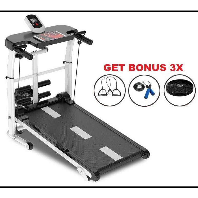 RUMAH Peralatan kesehatan KAKI / Treadmill manual multifungsi peralatan kebugaran / 8 in 1 Olahraga 