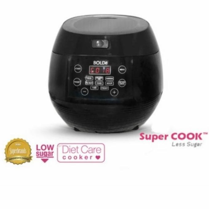 TERLARIS - Super Cook Less Sugar Rice Cooker Low Carb liter Low Carbo