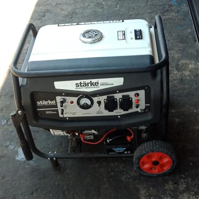 populer] GENSET HONDA starke 2800 - 3000 watt 4 tak starter / SH5800HE