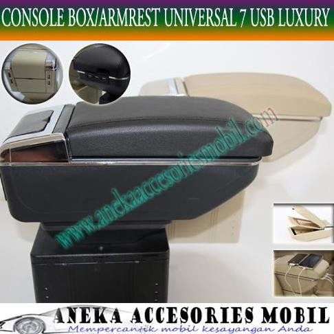 Console Box Armrest Arm Rest 7 USB 7USB Luxury Suzuki Splash