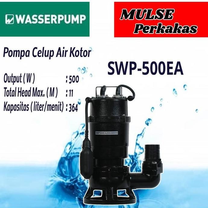 NEW Pompa Air (Pompa Celup) Air Kotor Wasser SWP-500EA