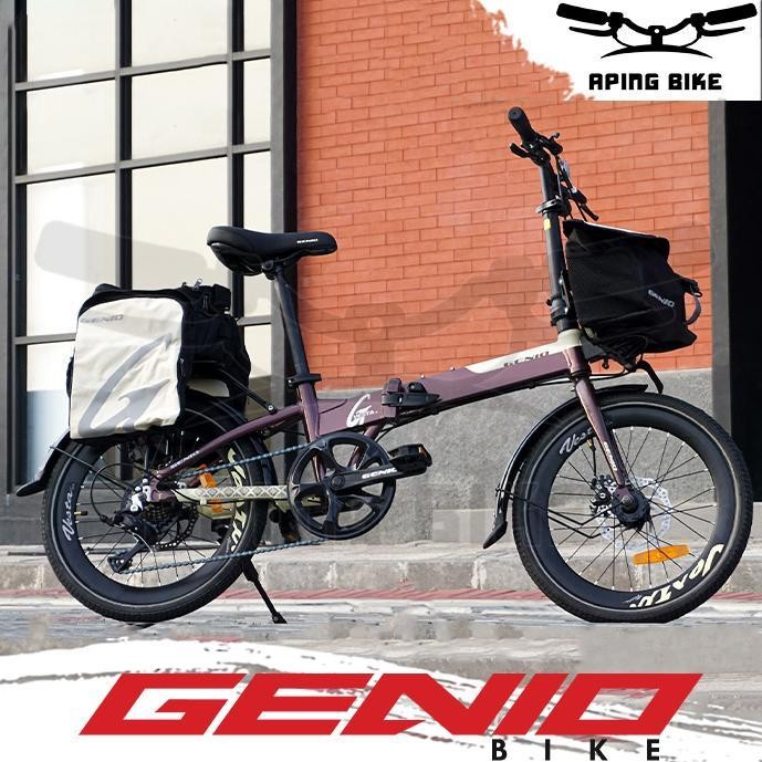 SS Sepeda Genio Vesta 1.0 20" Sepeda Lipat Dewasa Folding Bike 20 inch