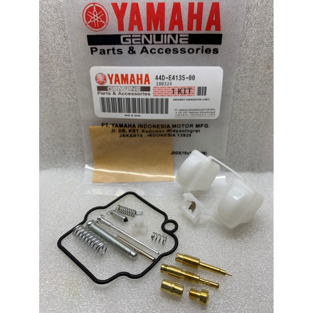 Repairkit repair kit isi komponen carburator carbu karbu karburator YAMAHA Xeon 44D-E4135-00 Origina