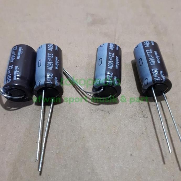 Elco Capacitor 22 uf/100 Volt tapping