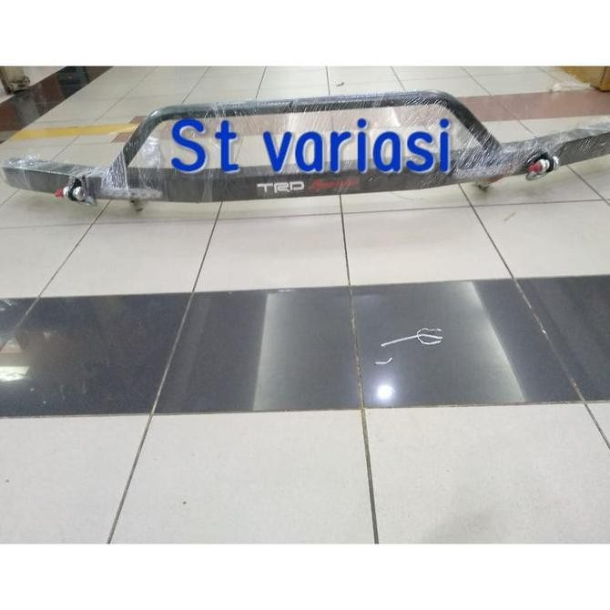 tanduk bumper depan besi trd sportivo mobil avanza xenia veloz Original