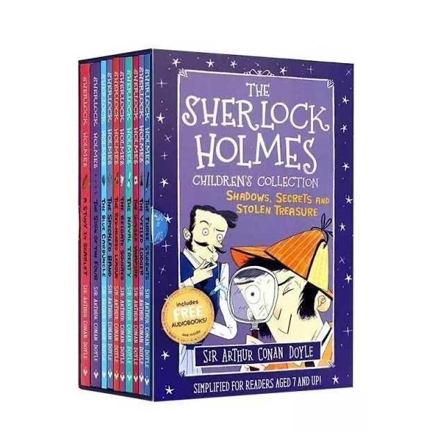 TERBARU sherlock holmes children's collection 10 books buku anak import