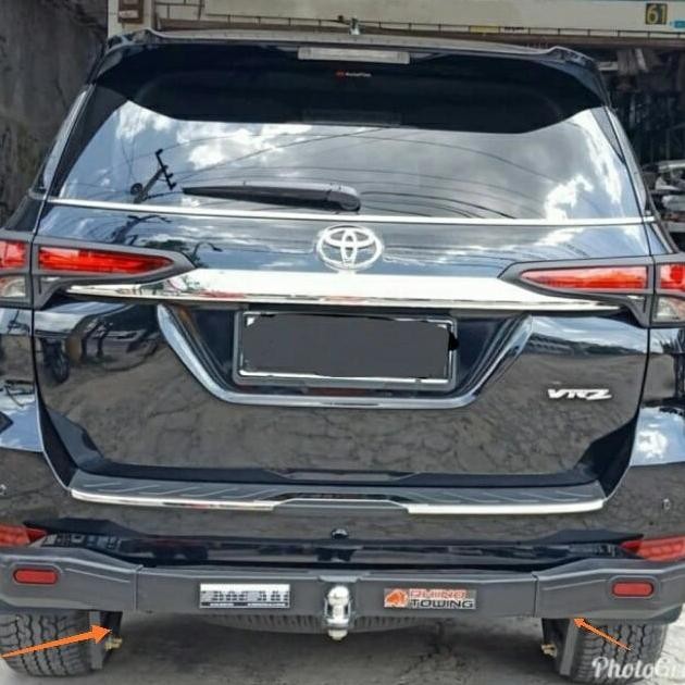 towing /pengaman bumper belakang all new Fortuner VRZ dan Fortuner TRD Original